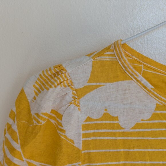 NWT Anthropologie Conversation Tee in Come Sail Away - Picture 5 of 7